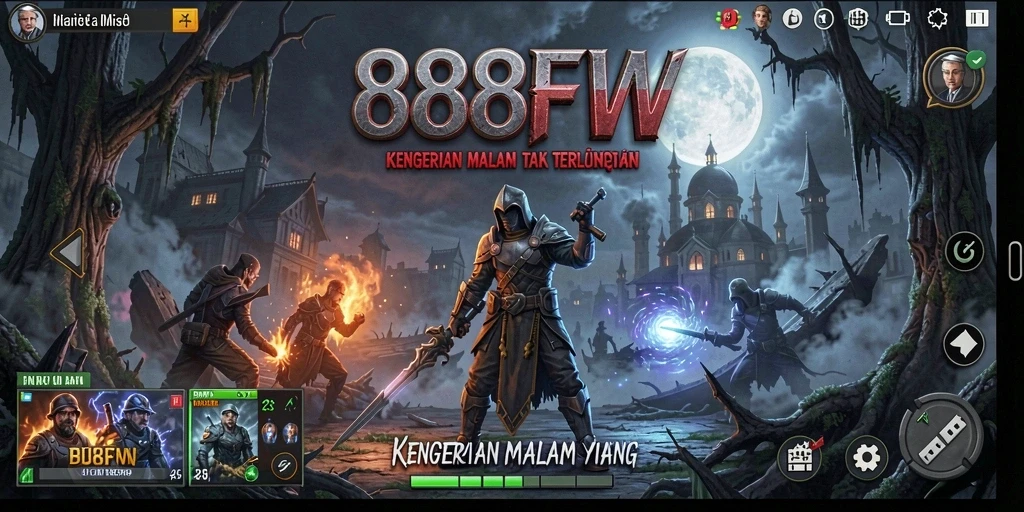 Tampilan gameplay yang mencekam dari 888FW dengan suasana Horror yang sangat menakutkan.