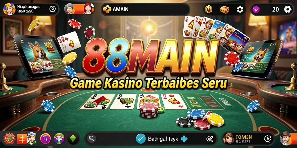 Screenshot menampilkan permainan Kasino yang menarik dan mengasyikkan.