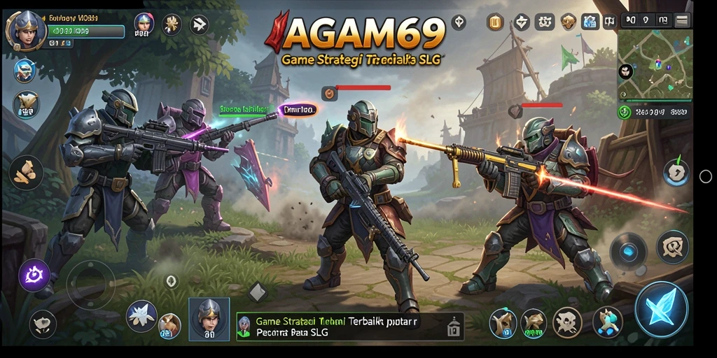 Screenshot gameplay AGAM69 dengan strategi SLG mendalam.