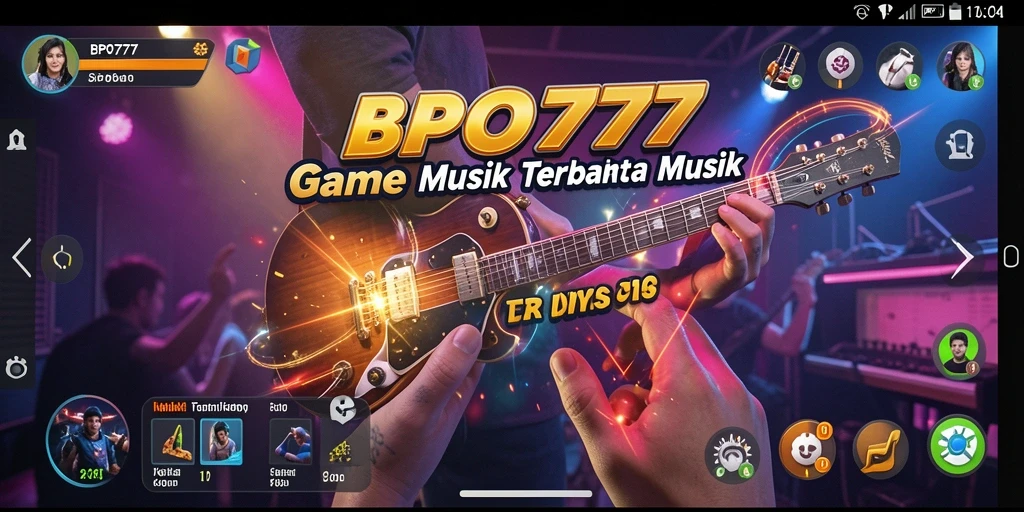 Tampilan gameplay Music BPO777 yang menarik dan interaktif.