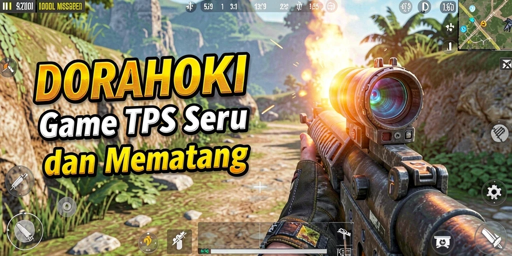 Tampilan permainan DORAHOKI yang intens dan seru.