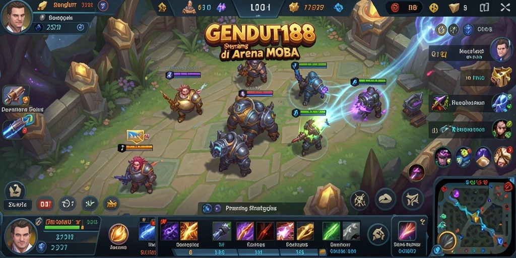 Gameplay seru dan penuh aksi di GENDUT188.