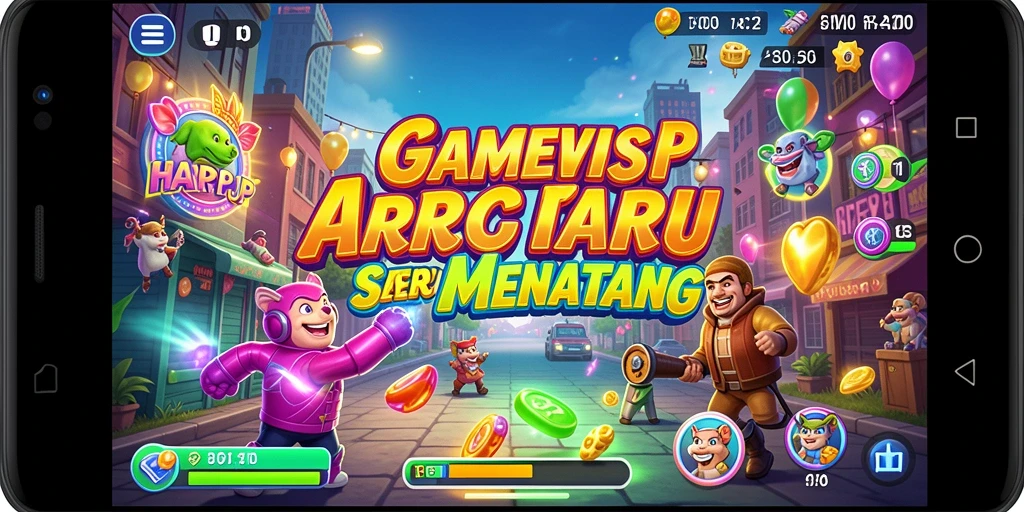 Tampilan gameplay seru dari HARAPJP dengan tantangan menarik.