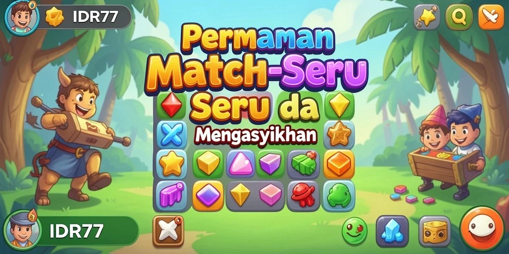 Screenshot menarik dari gameplay IDR77 yang penuh warna.