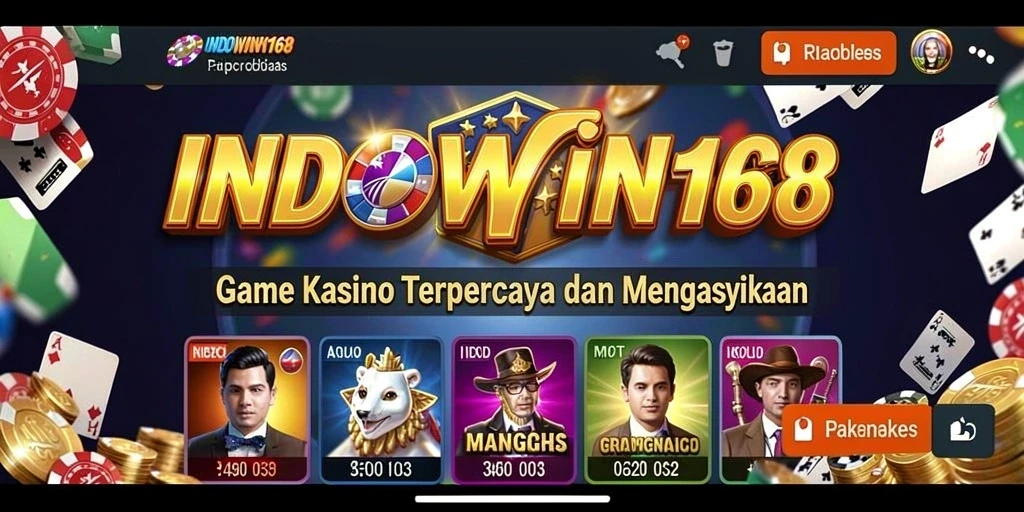 Screenshot INDOWIN168 menampilkan gameplay seru dan menegangkan di Kasino.