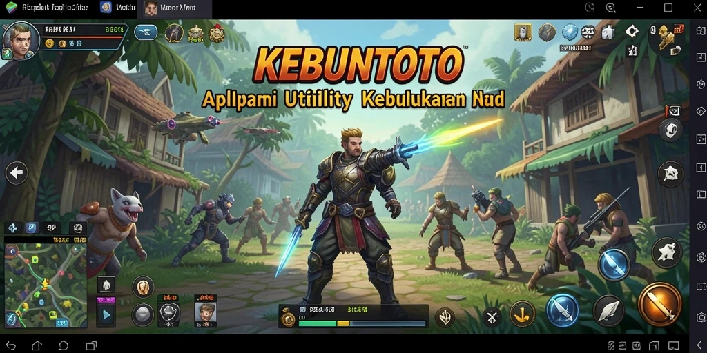 Tampilan antarmuka intuitif KEBUNTOTO yang memudahkan penggunaan.