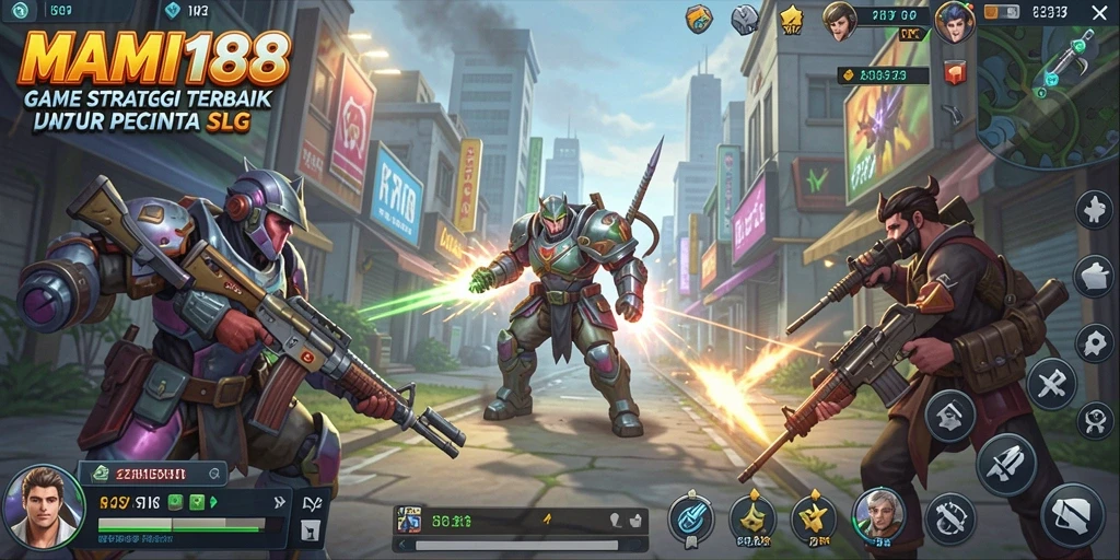 Tampilan gameplay MAMI188 yang menarik dan strategis