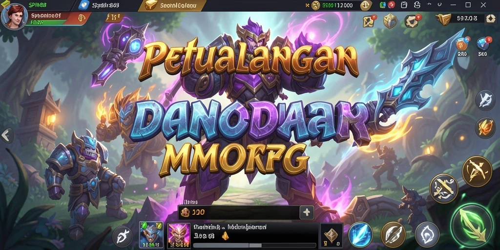 Gameplay seru dan menarik di dunia MMORPG SPIN88.