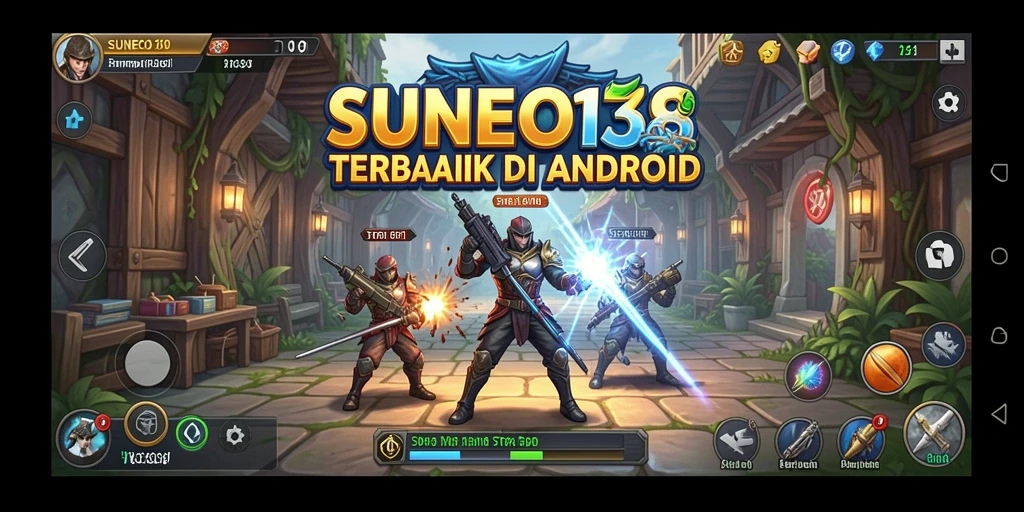 Tampilan gameplay <strong>SUNEO138</strong> yang menegangkan dan strategis.