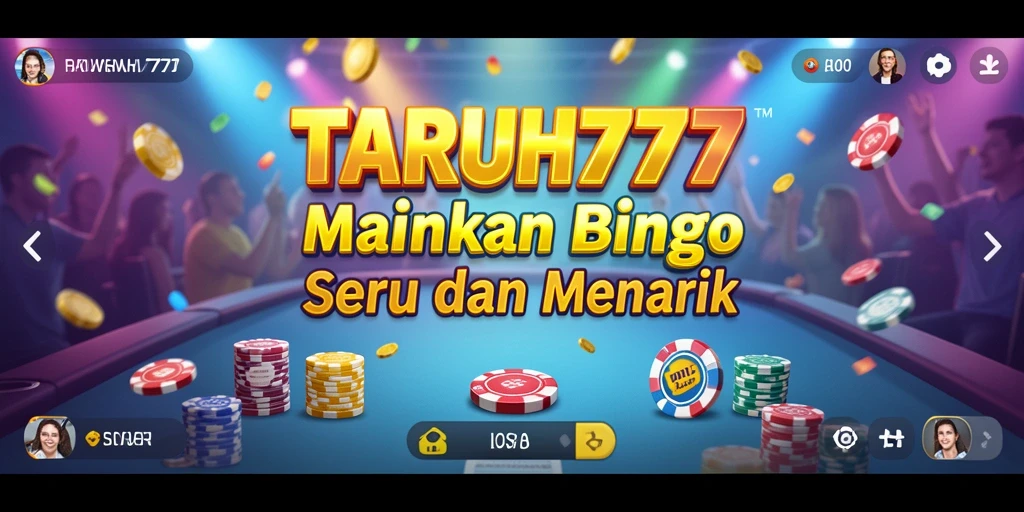 Tampilan gameplay Bingo seru dan interaktif di TARUH777.