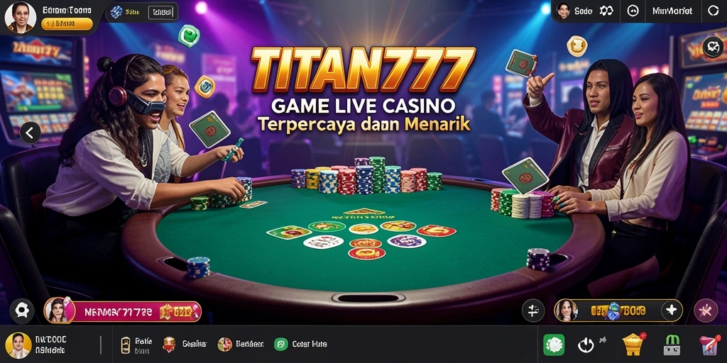 Screenshot gameplay TITAN777 yang menarik dan interaktif.