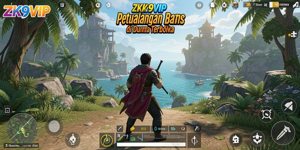 Tampilkan gameplay seru di dunia terbuka ZK9VIP.